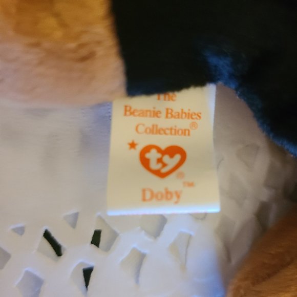 Vintage 1996 Doberman Beanie Babie - Picture 5 of 11